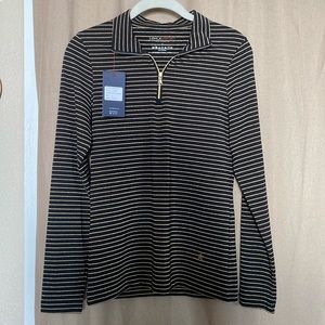 Lohla Sport The Sheri Striped Golf Top S